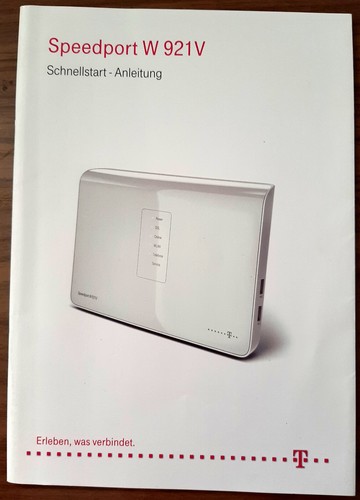 Für sammler speedport 921v - sammler:, w