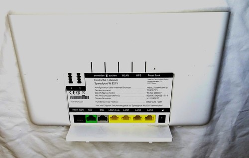 Telekom speedport w921v wlan - speedport,
